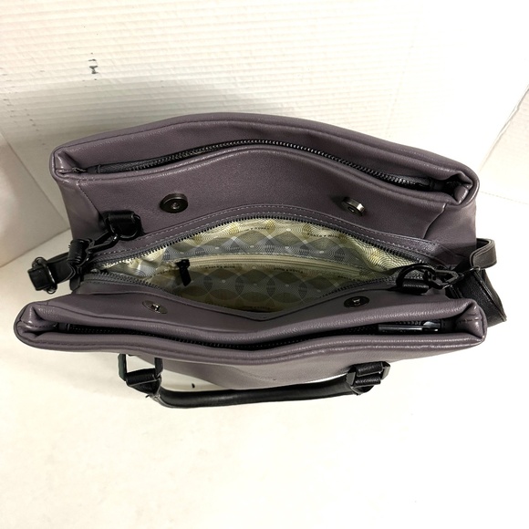 Pixie Mood Tote Handbag grey lavender vegan leather - Picture 8 of 11